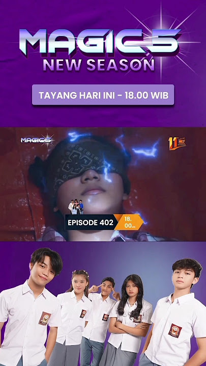 Semoga Rahsya, Naura, Adara, Gibran selamat, trailer #magic5 eps 402 #magic5indosiar #sridevida5