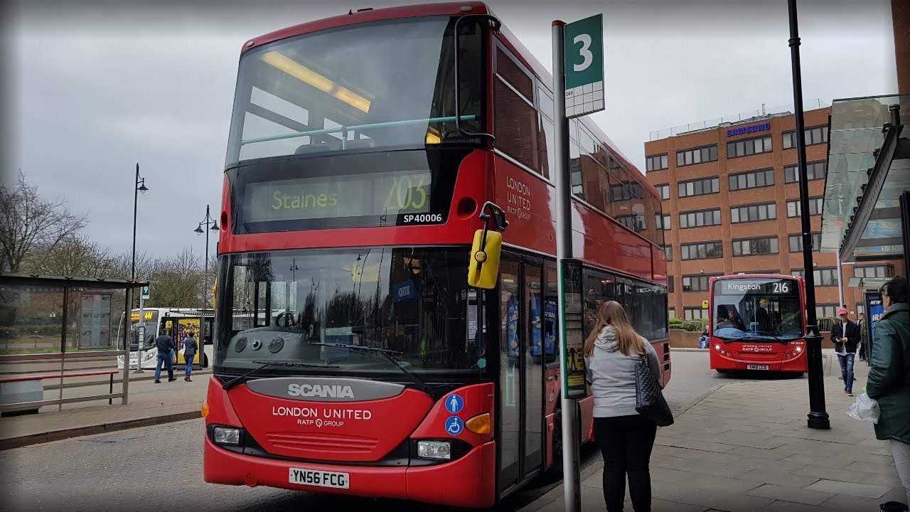 *THRASH* Scania N94UD Omnicity (DD) on Route H91 [London United]