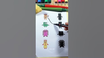 Sprunki Numberblock Matching Shadow Puzzle Game #incrediboxsprunki