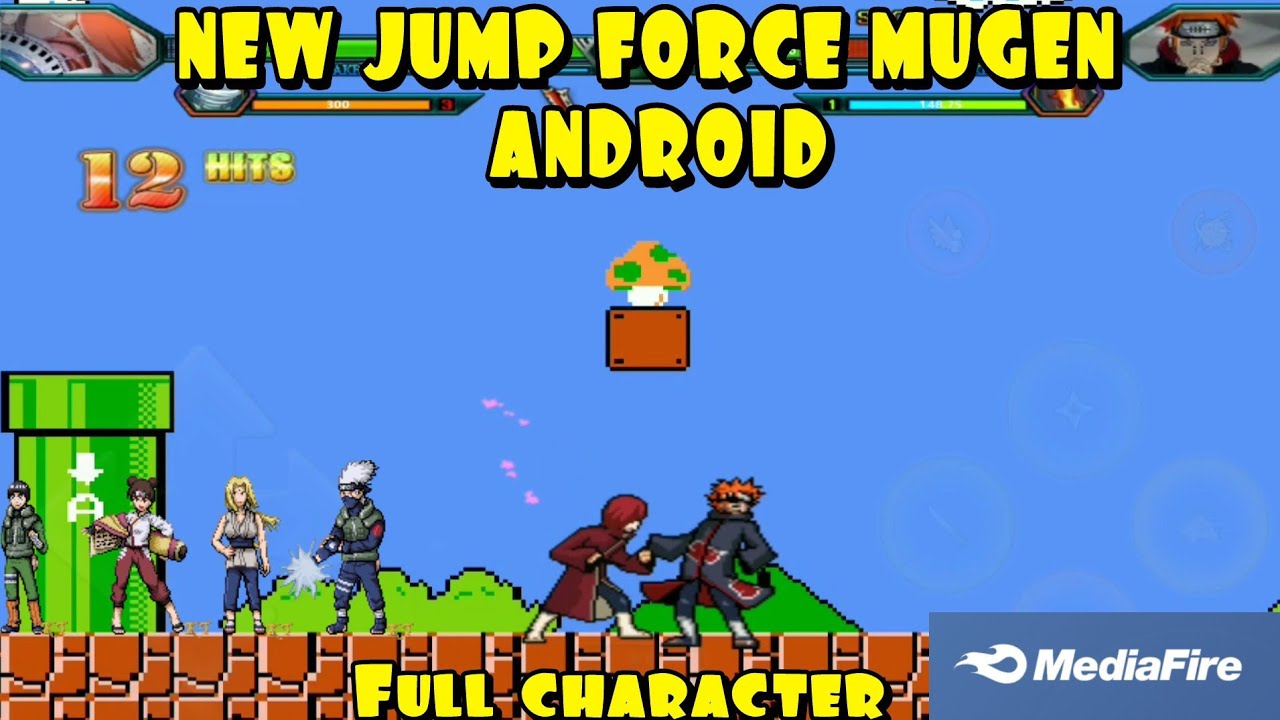NEW JUMP FORCE MUGEN ANDROID - YouTube