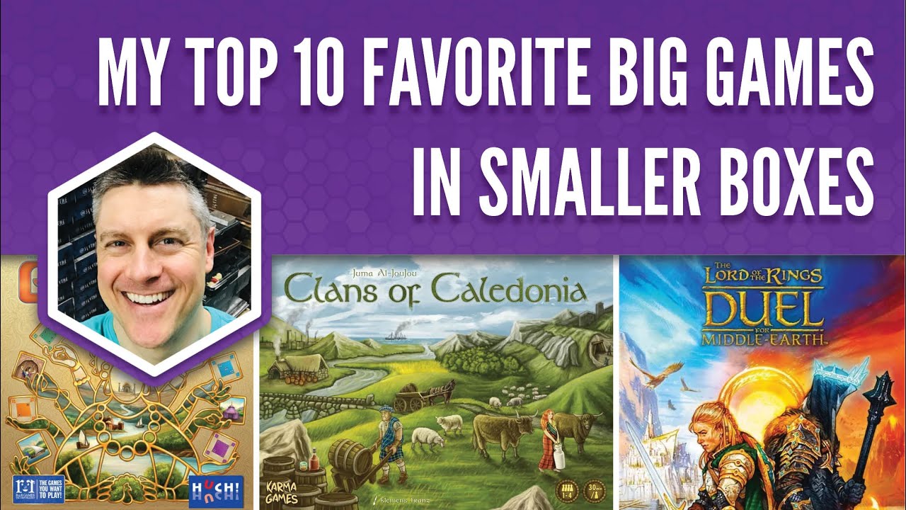 Top 10 Favorite Big Games in Smaller Boxes