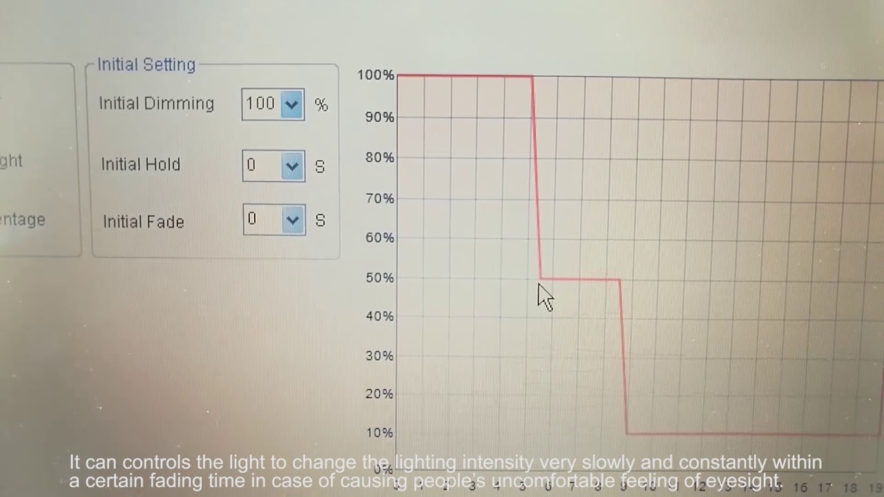 How to set Inventronics LED drivers' timer dimmable function
