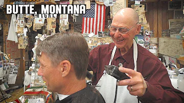 💈 Classic Old School Barbershop Haircut & Banter in Butte Montana | Amherst Barber Shop