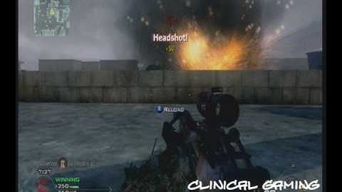 Cod 6 MW2 Quickscoping montage and tutorial