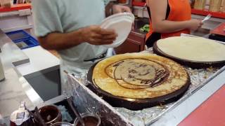 King of the crepes,CRAZY PANCAKE MAN Alcudia -Mallorca