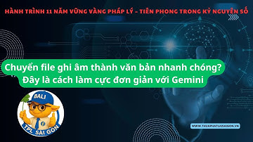 Chuyển file ghi âm thành văn bản nhanh chóng? Đây là cách làm cực đơn giản với Gemini