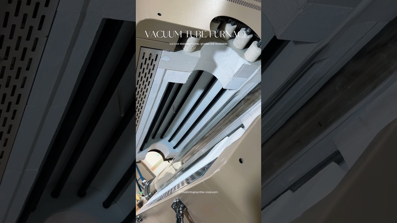 Vacuum Tube Furnace | Tube Furnace | 1400C Heating Furnace |   