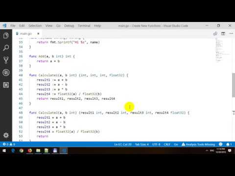 Create Functions in
