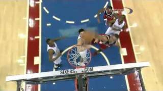 JaVale McGee Brutal one hand facial dunk over Nikola Vucevic Preseason