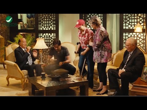 هي دي العروسه هتموت ضحك مع رامز جلال لما ابوه خده و راح يخطبله