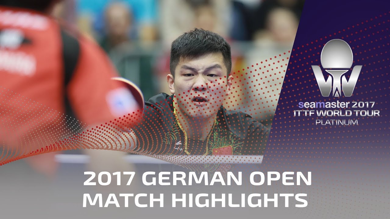 2017 German Open Highlights: Fan Zhendong vs Kenta Matsudaira (1/4)
