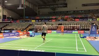 LIN DAN 2018 Warming up