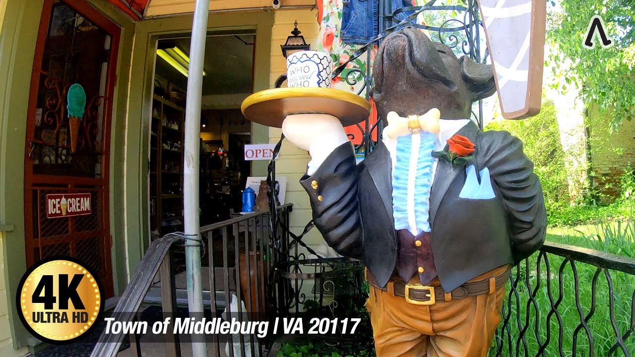 [4K] Town of Middleburg Part_1 | VA 20117 