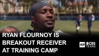 Ryan Flournoy emerges as breakout receiver early in Cowboys training camp