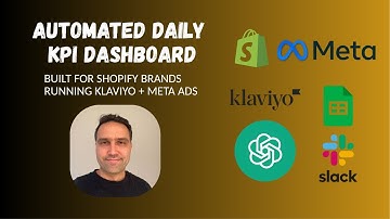 Sales Pulse: Daily Ecommerce KPI Dashboard with AI-Powered Insights (Free Template)