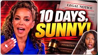 Sunny Hostin Given 10 DAYS — Nolan Wells’ Friends Demand RETRACTION