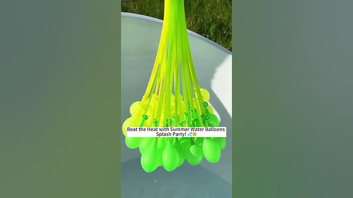 Beat the Heat with Summer Water Balloons Splash Party! 💦🌞