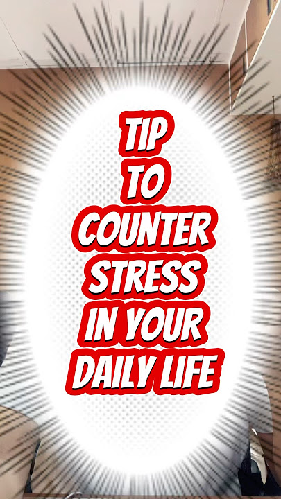 How To Combat Daily Stress Simply Without Medication #stress #docgerrytan #endocrinologist
