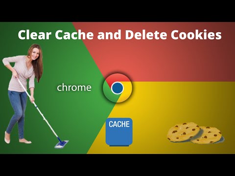 How to clear the Cache and Delete Cookies on Google Chrome