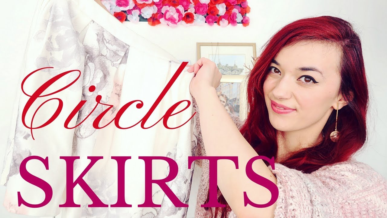 5 Ways to Wear Circle Skirts YouTube