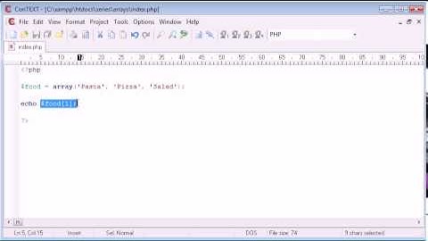 38   Introduction to Arrays   PHP Tutorials