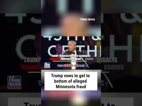 Trump Warns Minnesota Scandal Is PEANUTS Compared To What S Coming 
