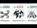MEGA CHARIZARD, METAGROSS, ANNIHILAPE 