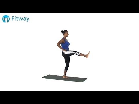 How To Do: Hamstrings - Standing Leg Kick