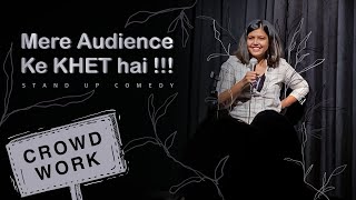 Meri audience ke khet hai | Crowdwork video | Standup Comedy | Fatima Ayesha | Backspace, Thane