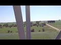 A panoramic view from the Lincoln Doppler radar tower