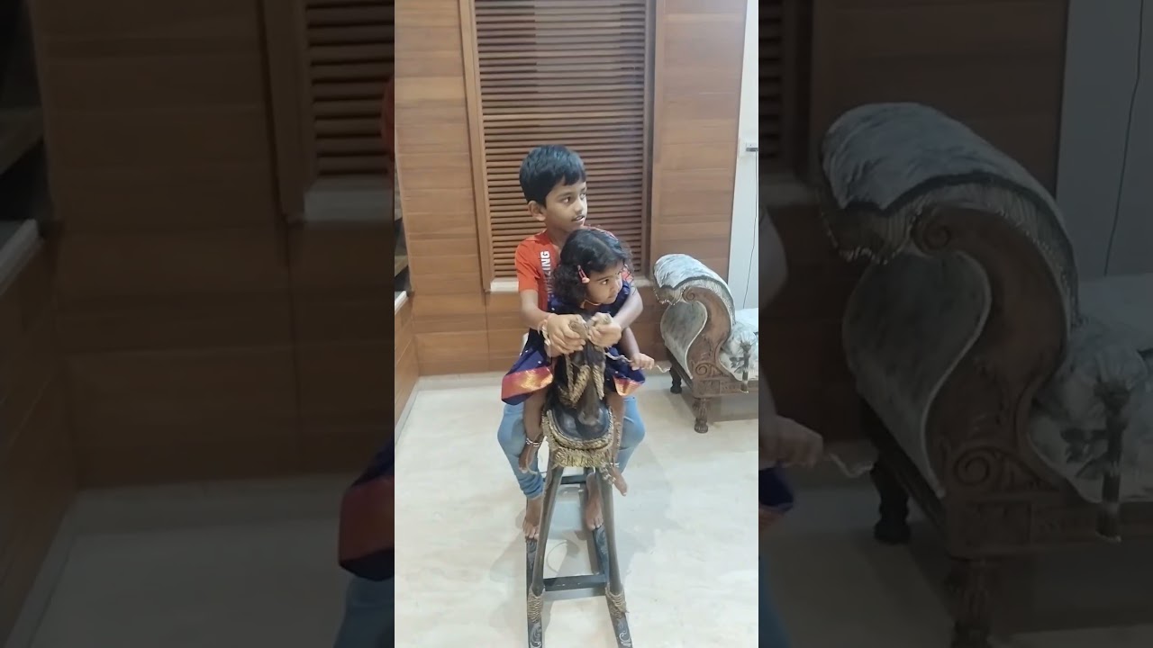 Brother and Sister playing time 