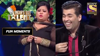 'Retro की Bharti' के Punchlines ने किया सभी को Entertain! | India's Got Talent Season 6| Fun Moments screenshot 5