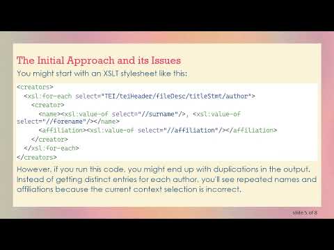 Transform XML to XML with XSLT and xsl:for-each