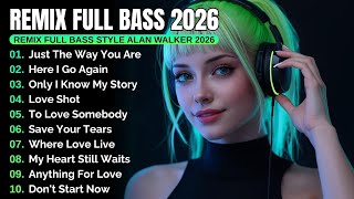 Download Lagu DJ Remix Full Bass 2026 | Best Full Album Alan Walker Style #EDM #Chill #RemixSong MP3