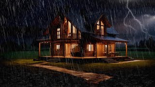 Rain and Thunderstorm Sounds for Relaxation, Falling Asleep Instantly within 3 Minutes