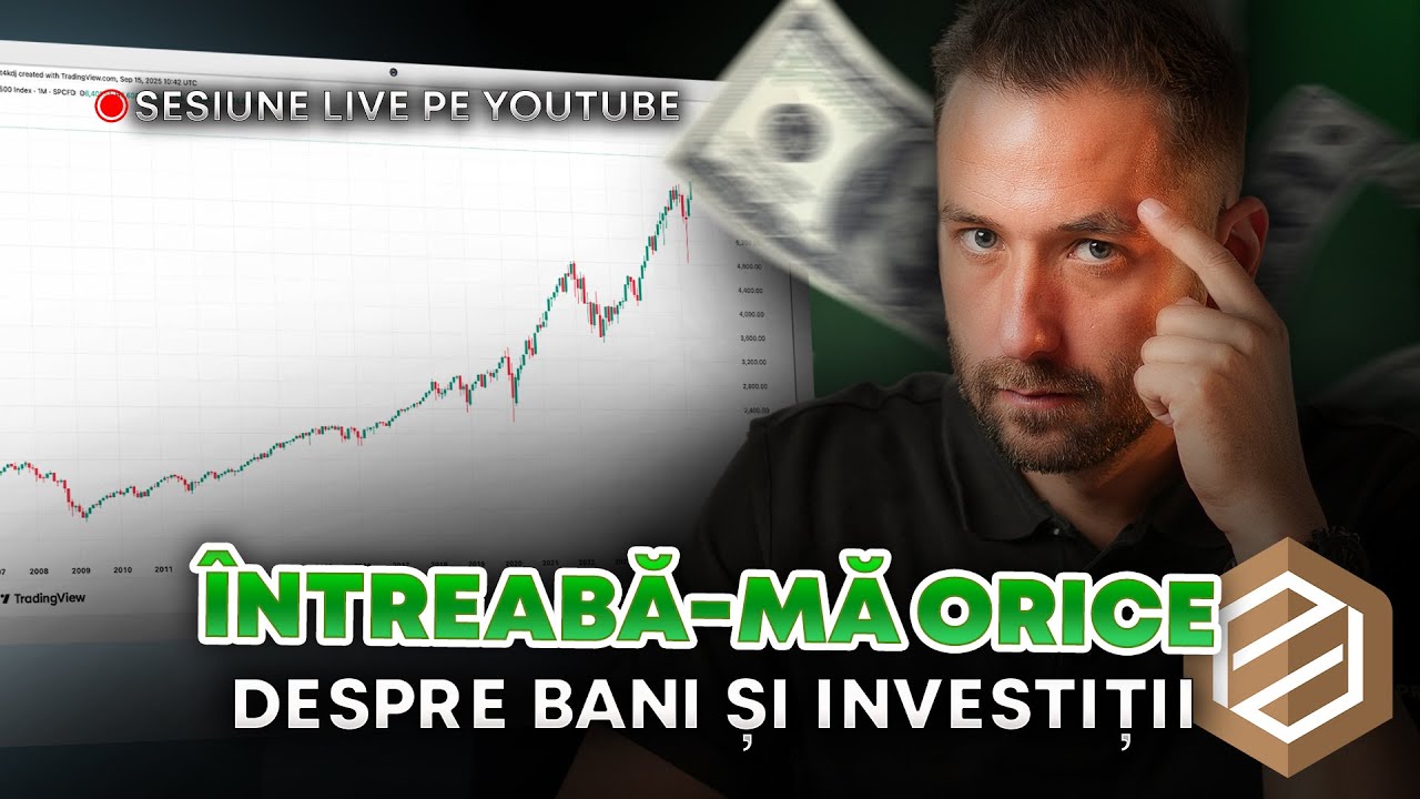 Ai întrebări despre investiții? Primești răspunsuri pe loc – LIVE Q&A cu Alexandru Chirilă