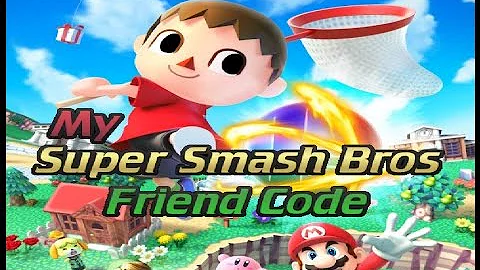 My Friend Code Super Smash Bros 3DS