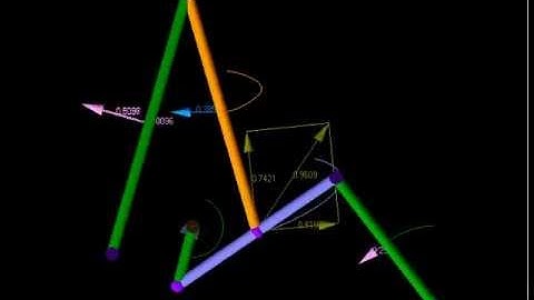 Simulation of a Planar Linkage in MASS Software