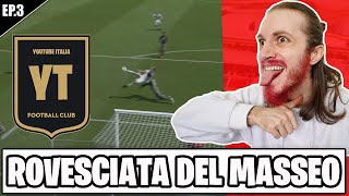 😨 ROVESCIATA DEL MASSEO!! + AUTOGOAL DI CICCIOGAMER!! FIFA CARRIERA ALLENATORE YOUTUBE ITALIA FC #3 screenshot 5
