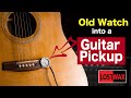 Mic Anything!! Can You Make a Guitar Pickup From an Old Watch? DIY Microphone Cheap and Easy.