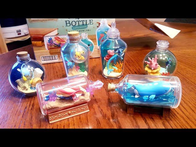 Pokemon 2022 Re-Ment Aqua Bottle Series #1 Complete Set Of 6 Figures