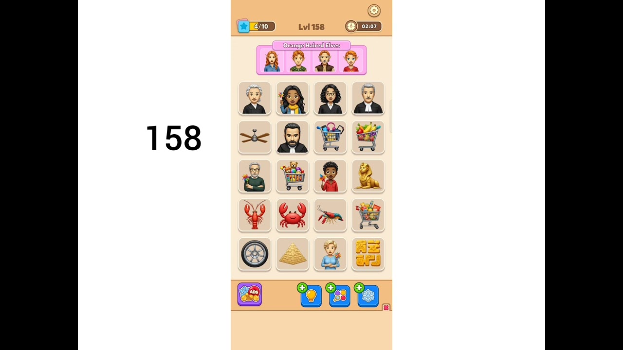 Connect Master Level 158 Walkthrough