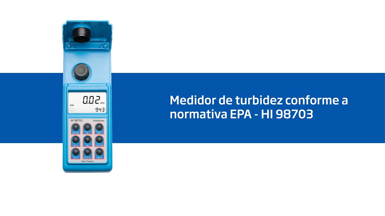 Hanna Portable Turbidity Meter Hi98703-02 . Exceed Epa Method.