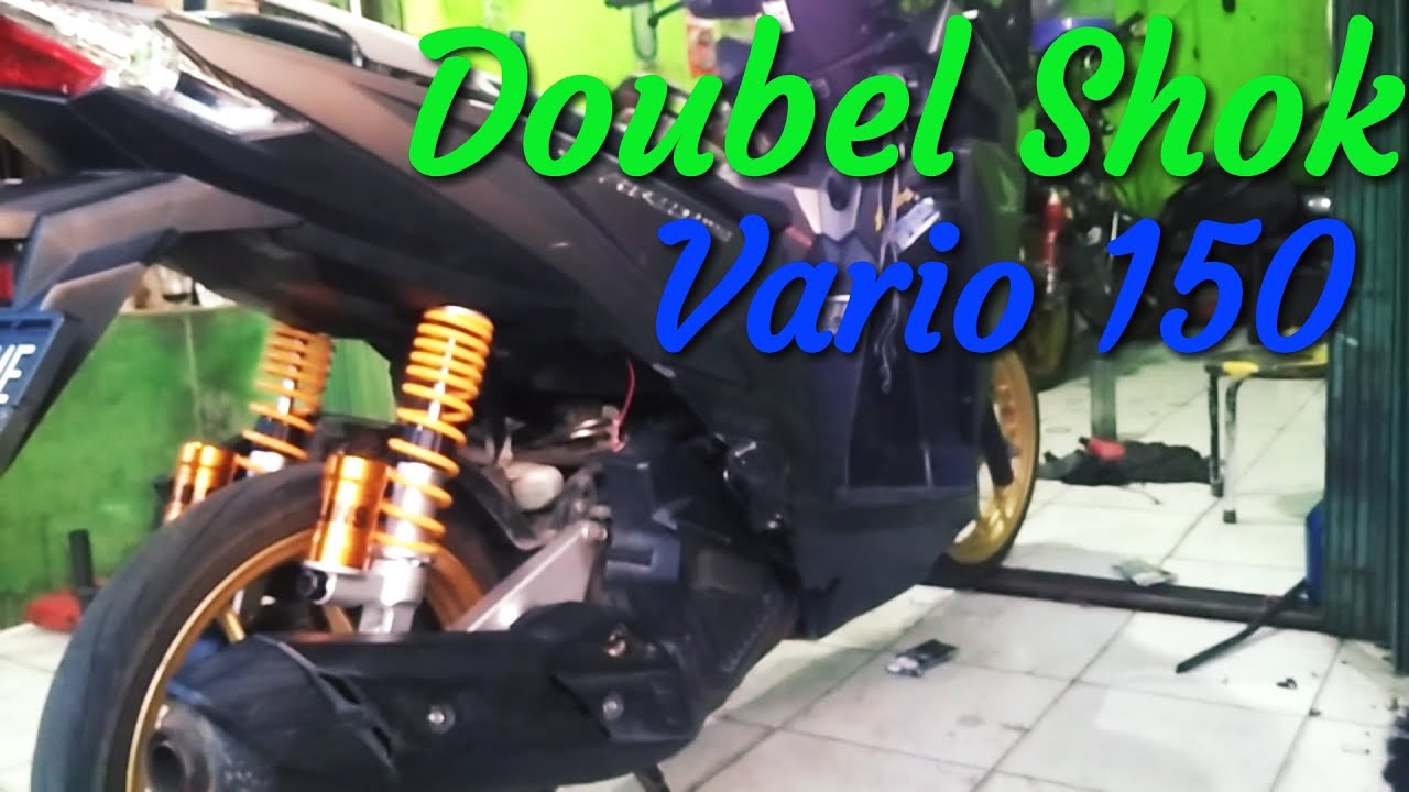 Vario 150 Double Shock Belakang Pakai Arm PCX YouTube