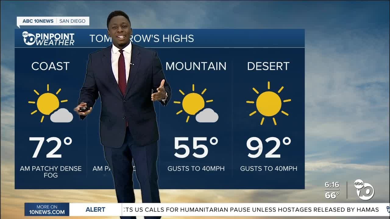 ABC 10News Pinpoint Weather with Moses Small - YouTube