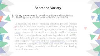 Lecture 14: part 2: Basics of Academic English Writing - Sara Elhafiry