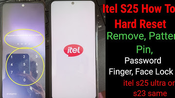 Itel S25 Ultra Hard Reset /itel S686LN Lock Remove Without pc laptop 100% Working 