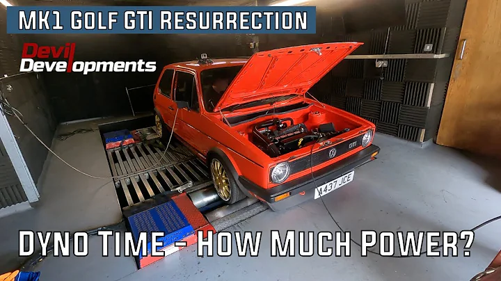 Dyno Time - Let's See How Much Power It Has -1983 Mk1 Golf GTI Restoration 1.8 20v t Engine Swap