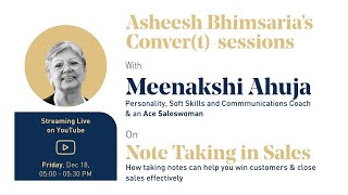 Asheesh Bhimsaria's Conver(t) sessions with Meenakshi Ahuja screenshot 2