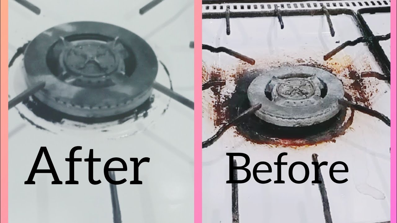 How to clean stove Easy way to clean stove stove cleaning Easy